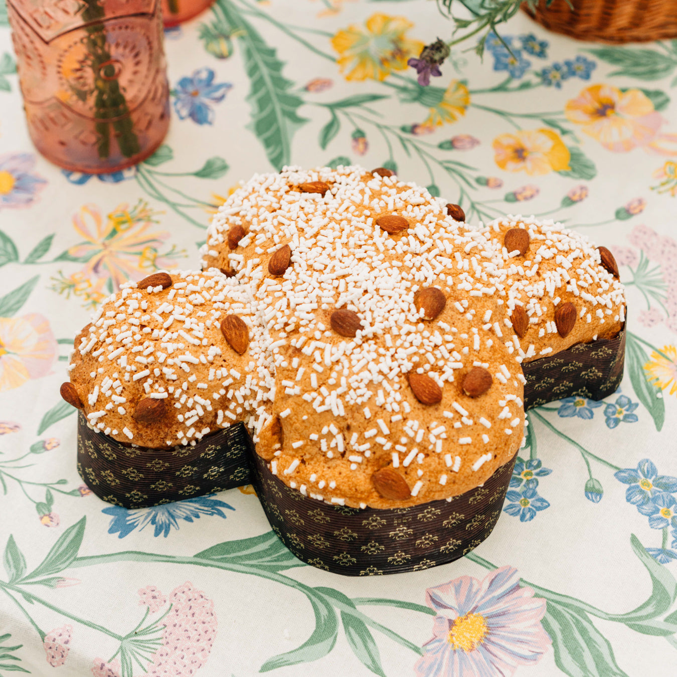 Colomba Artigianale - Classico con Scorzette d'Arancia e Mandorle